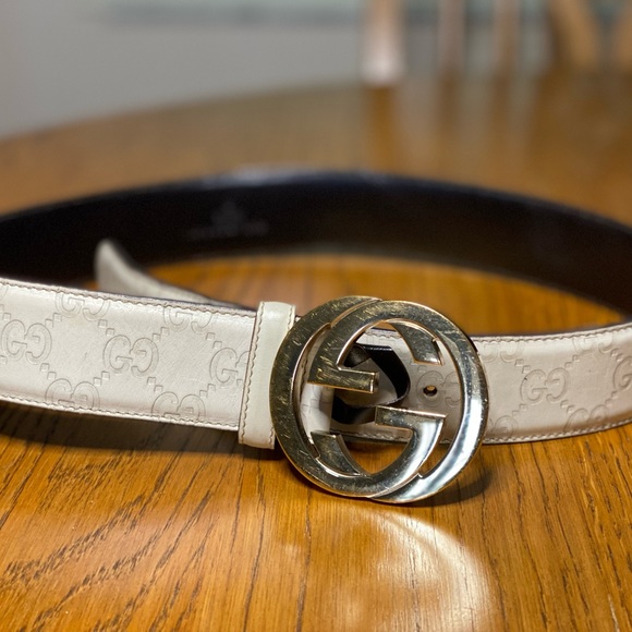 cream gg belt